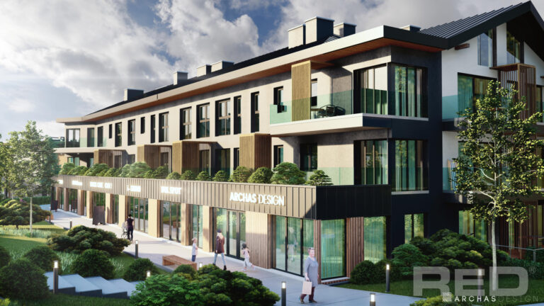 Developerské projekty laguna beskidow budova f komercni prostory