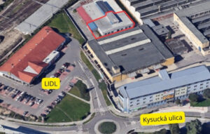 Priemysel Žilina - širšie centrum