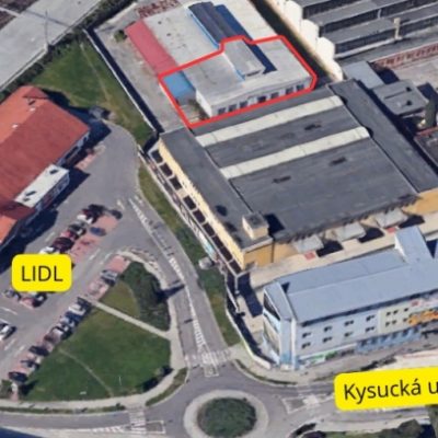 Priemysel Žilina - širšie centrum